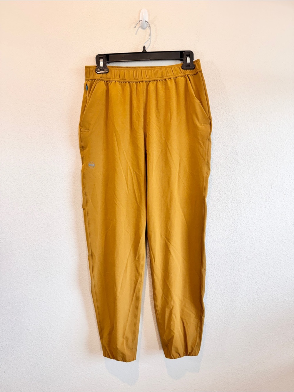 Janji Transit Tech Pants S Gold Mustard Trail Running Hiking Gorpcore Jogger J77